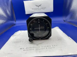 KING KI-209 VOR/LOC/ CONVERTER & GLIDE/SLOPE INDICATOR WITH FRESH FAA FORM 8130